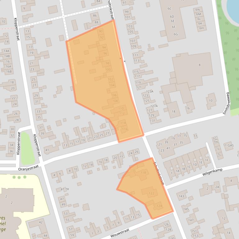 Kaart van postcodegebied 7581GT.