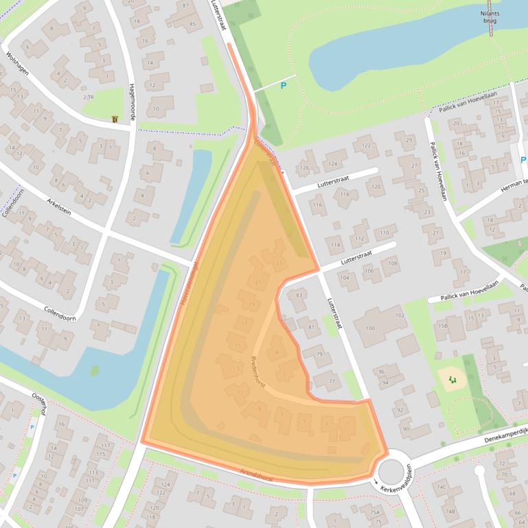 Kaart van postcodegebied 7581RM.