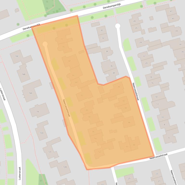 Kaart van postcodegebied 7581VT.