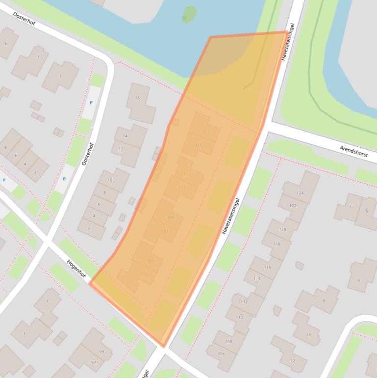 Kaart van postcodegebied 7581WH.