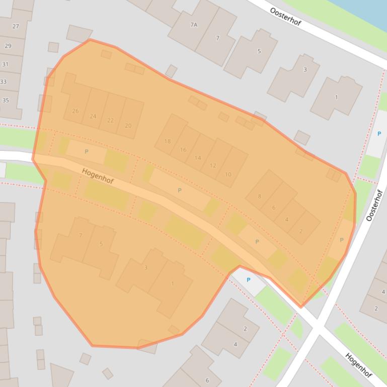 Kaart van postcodegebied 7581WL.