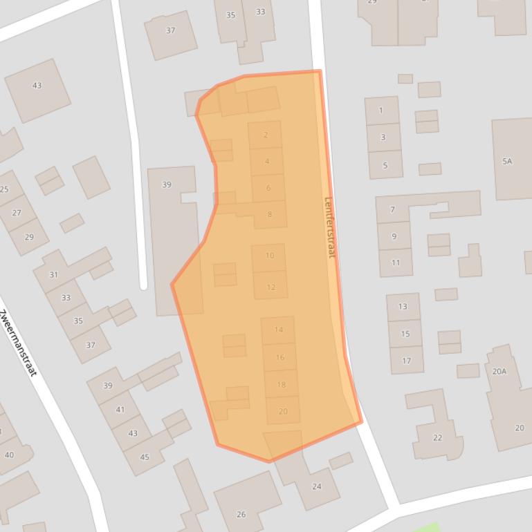 Kaart van postcodegebied 7582AR.