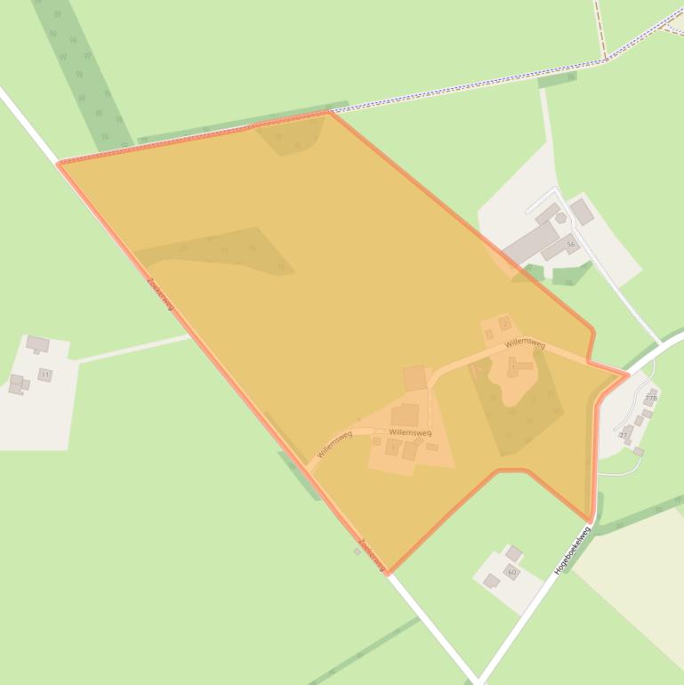 Kaart van postcodegebied 7582PW.