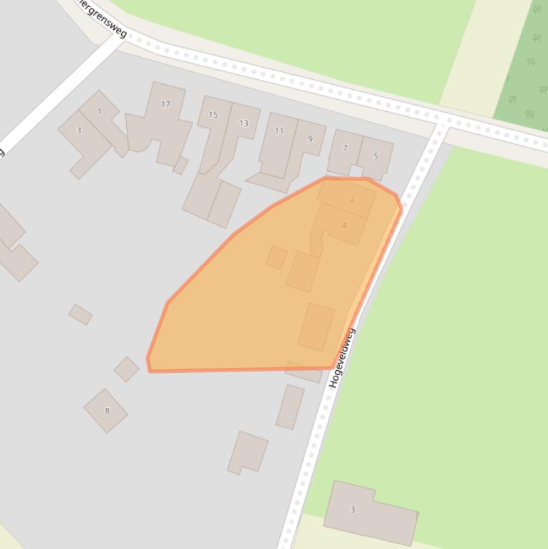 Kaart van postcodegebied 7585PH.