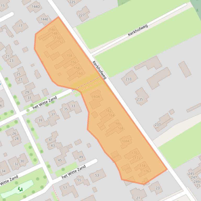 Kaart van postcodegebied 7586AN.