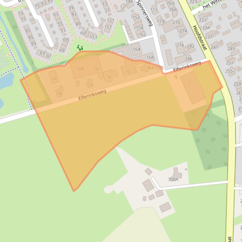 Kaart van postcodegebied 7586BM.