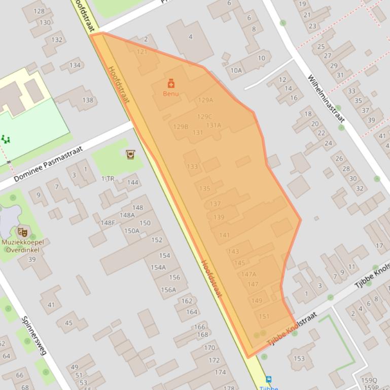 Kaart van postcodegebied 7586BN.