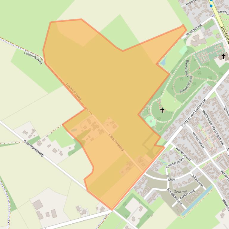 Kaart van postcodegebied 7586RS.