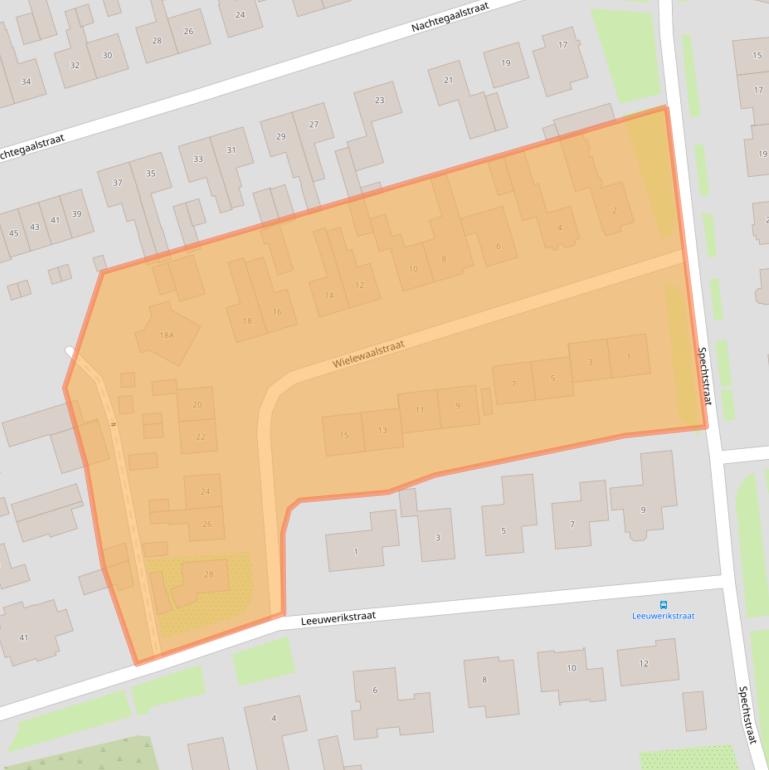 Kaart van postcodegebied 7587AZ.