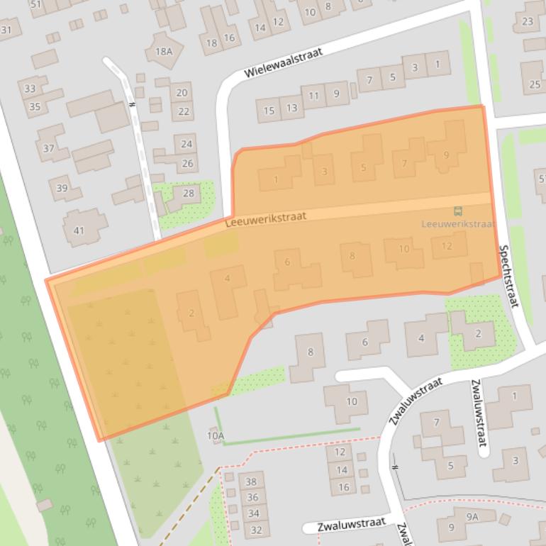 Kaart van postcodegebied 7587BA.