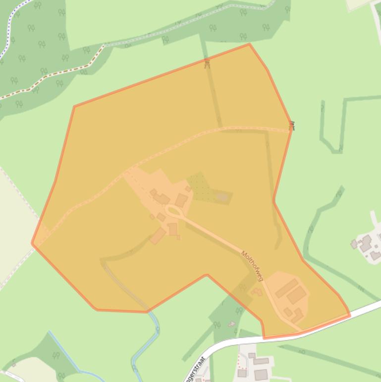 Kaart van postcodegebied 7587LE.