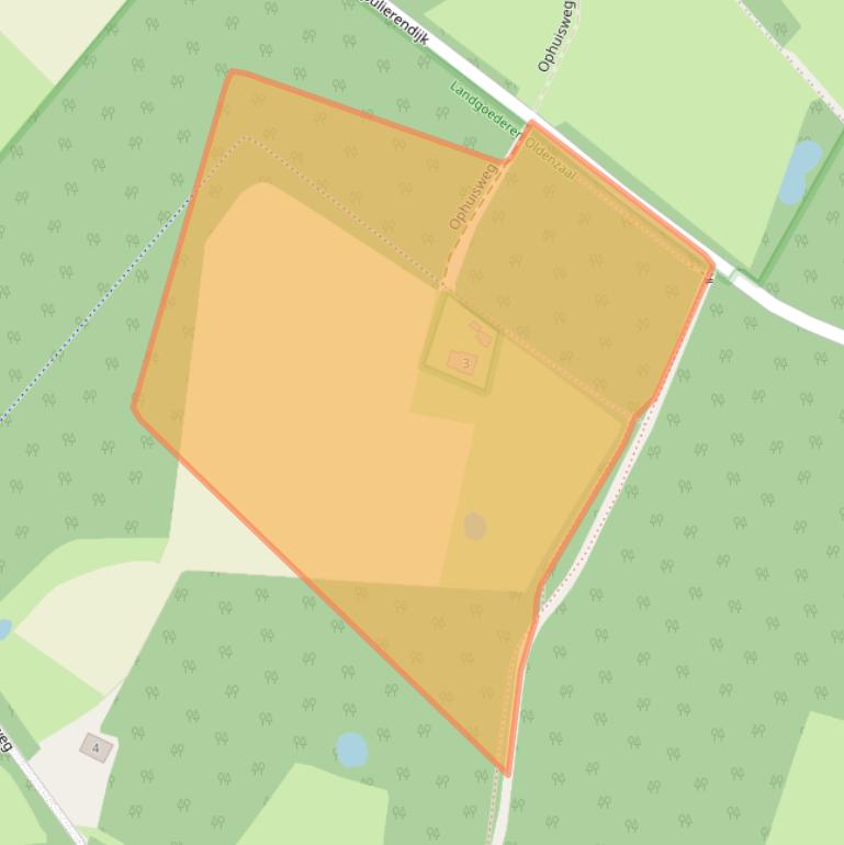 Kaart van postcodegebied 7587MB.