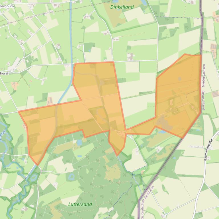 Kaart van postcodegebied 7588PC.