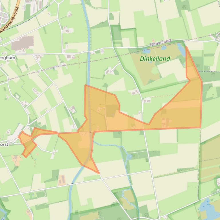 Kaart van postcodegebied 7588PG.