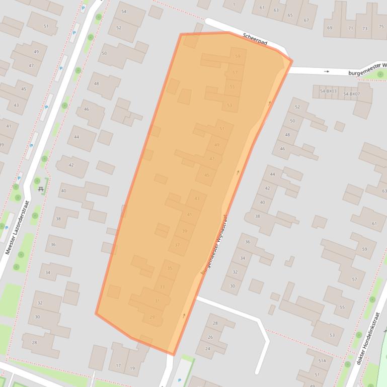 Kaart van postcodegebied 7591AE.