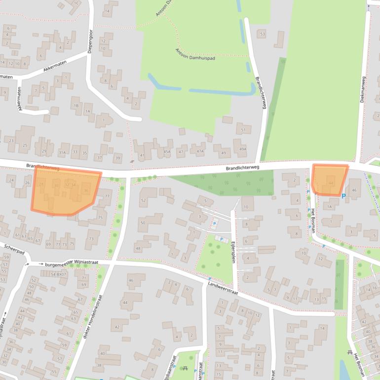 Kaart van postcodegebied 7591AS.