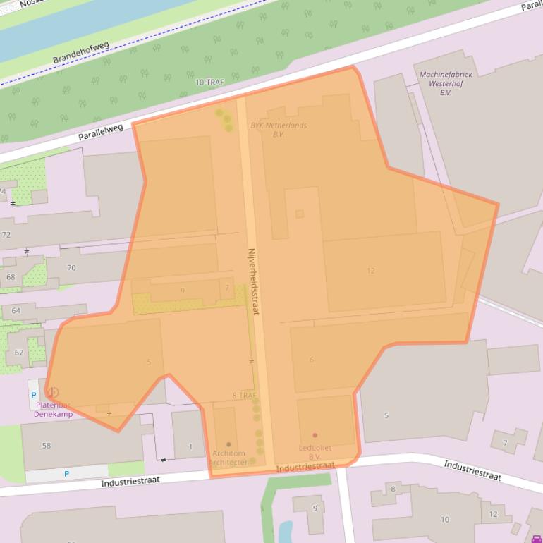 Kaart van postcodegebied 7591BM.