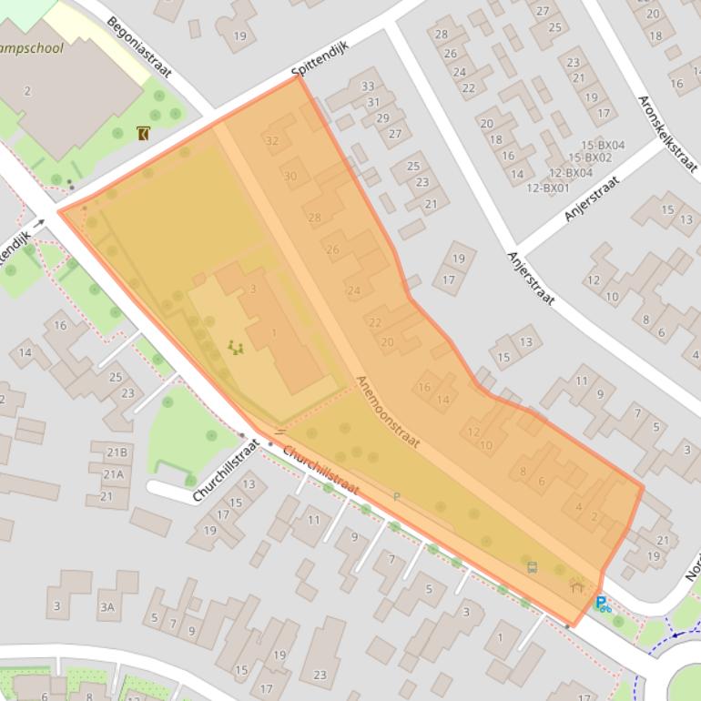 Kaart van postcodegebied 7591CH.