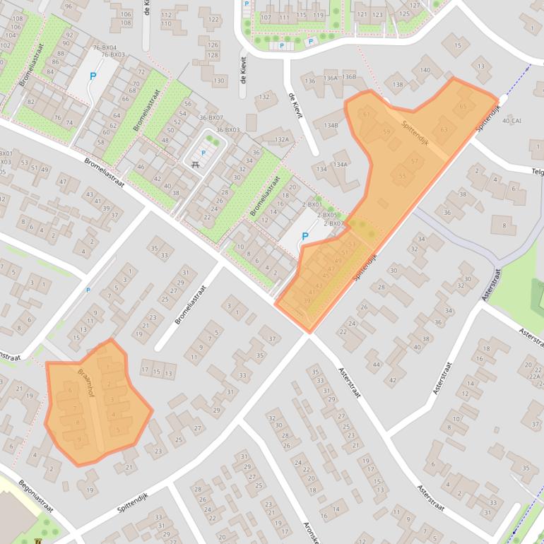 Kaart van postcodegebied 7591CK.