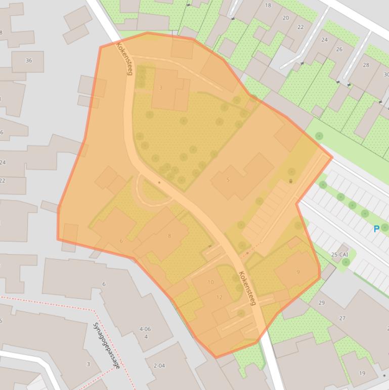 Kaart van postcodegebied 7591DC.