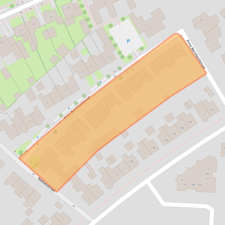 Kaart van postcodegebied 7591EH.