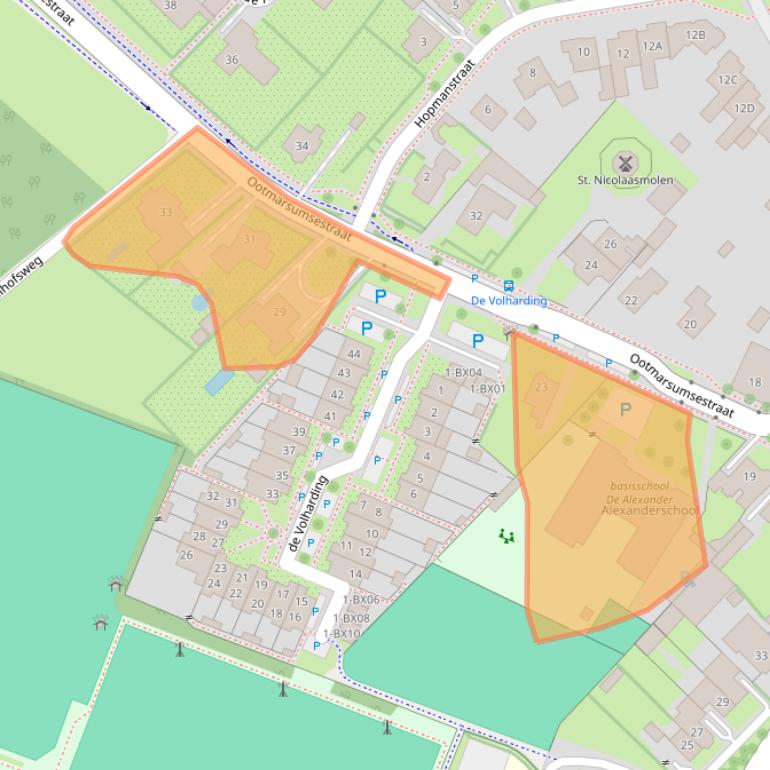 Kaart van postcodegebied 7591EN.