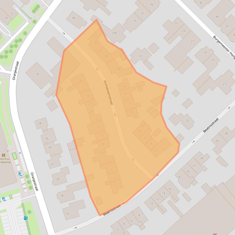 Kaart van postcodegebied 7591GC.