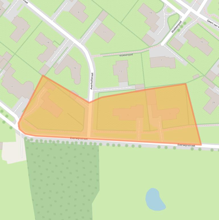 Kaart van postcodegebied 7591GP.