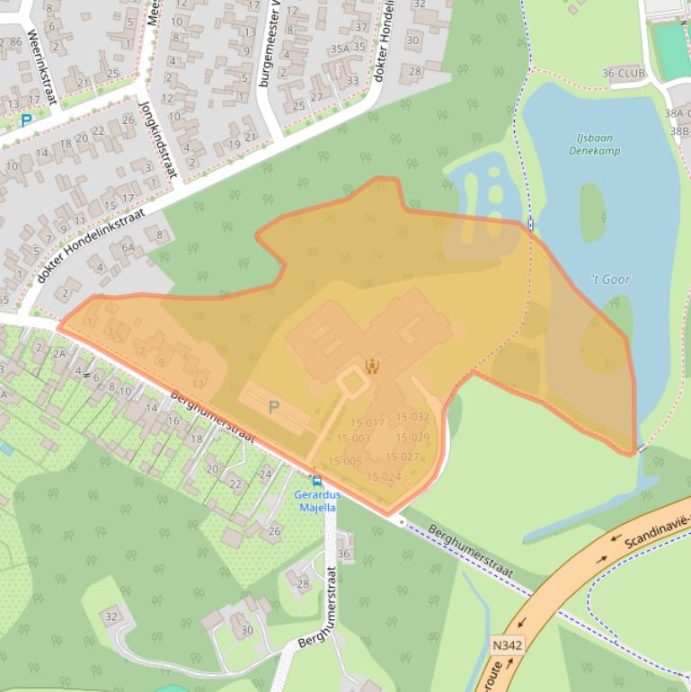 Kaart van postcodegebied 7591GX.