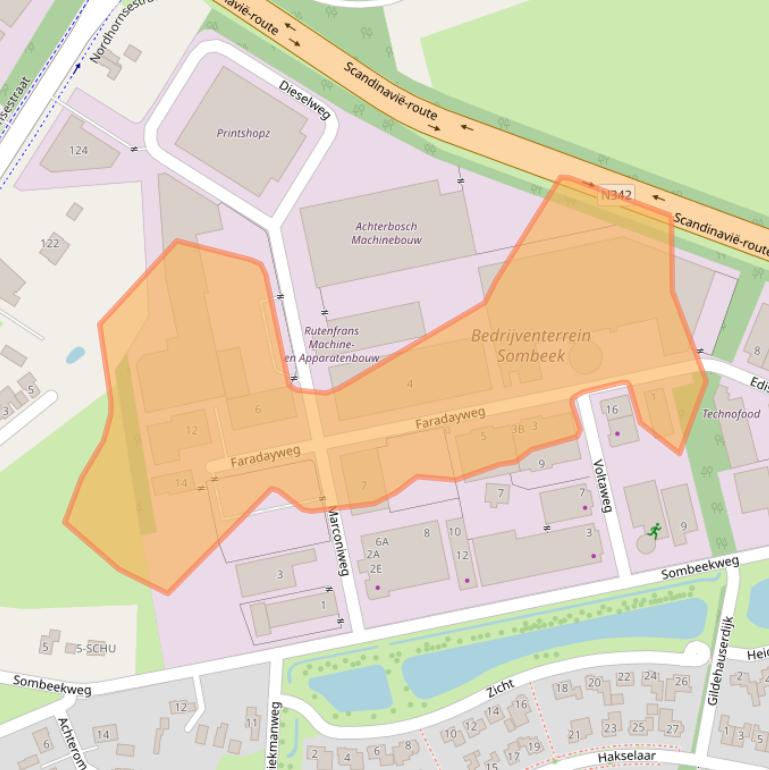 Kaart van postcodegebied 7591HD.