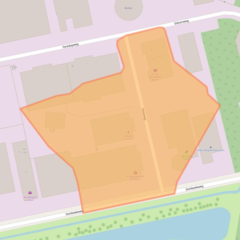 Kaart van postcodegebied 7591HJ.