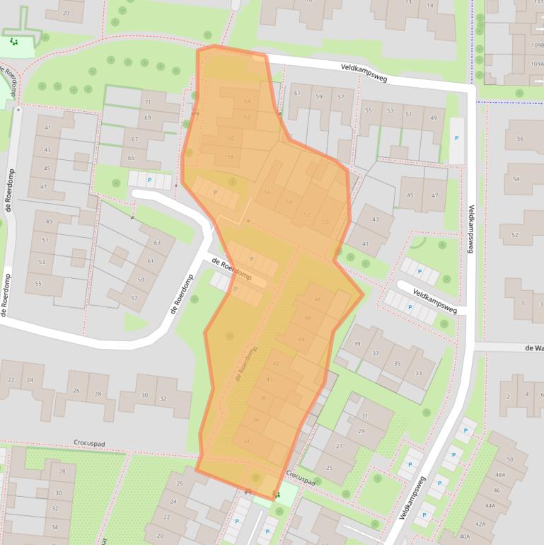 Kaart van postcodegebied 7591JB.