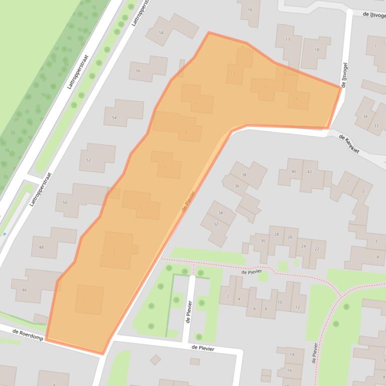 Kaart van postcodegebied 7591JJ.