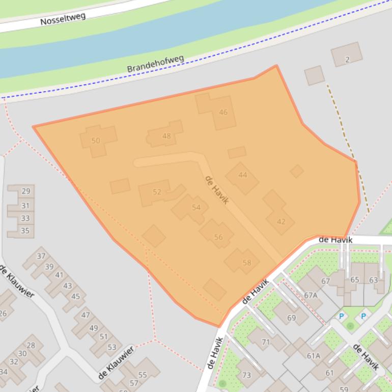 Kaart van postcodegebied 7591JT.