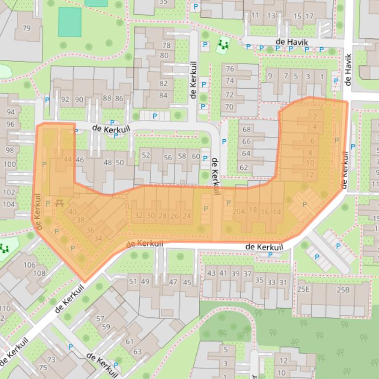 Kaart van postcodegebied 7591KA.