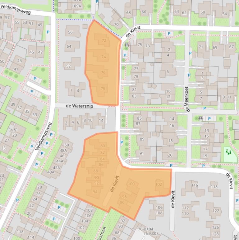 Kaart van postcodegebied 7591LH.