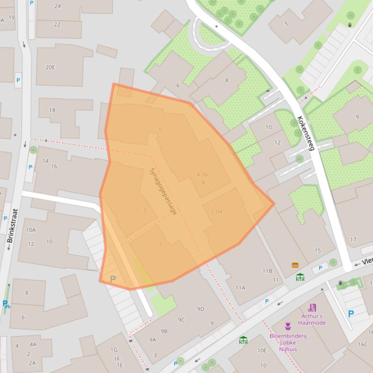 Kaart van postcodegebied 7591MB.