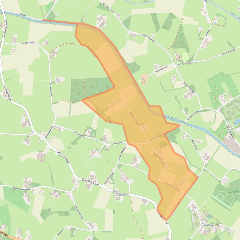 Kaart van postcodegebied 7591PA.