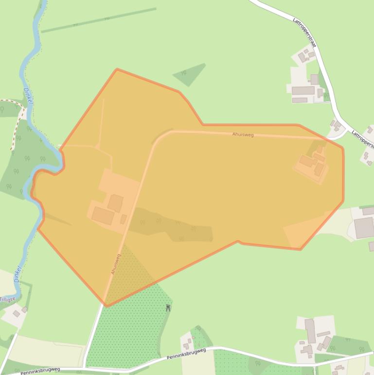 Kaart van postcodegebied 7591PL.