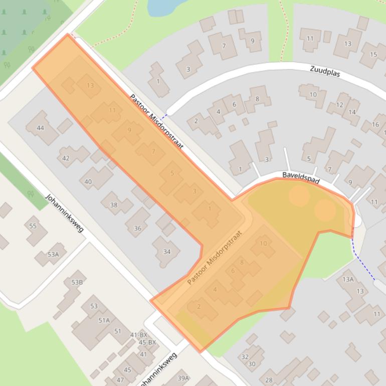 Kaart van postcodegebied 7591RE.