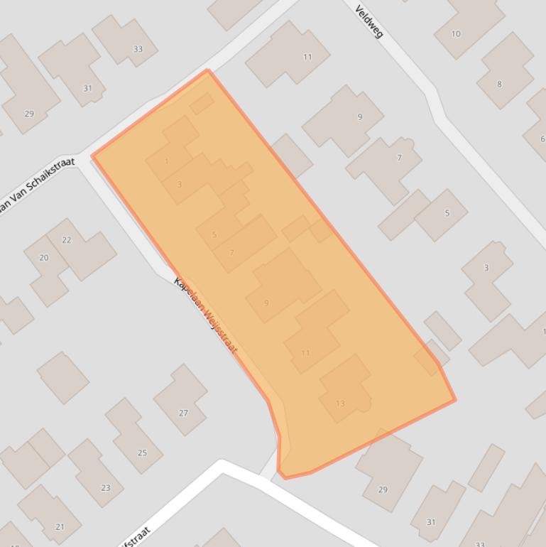 Kaart van postcodegebied 7591RG.