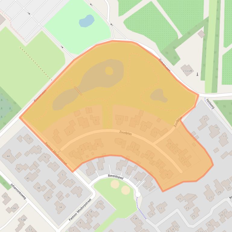 Kaart van postcodegebied 7591RL.