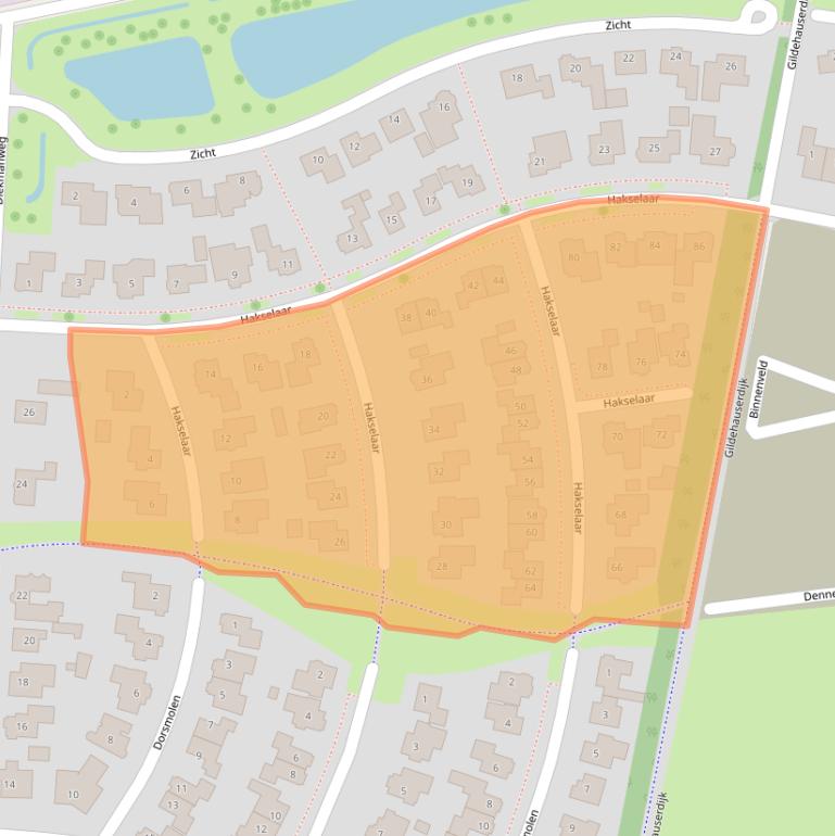 Kaart van postcodegebied 7591SC.