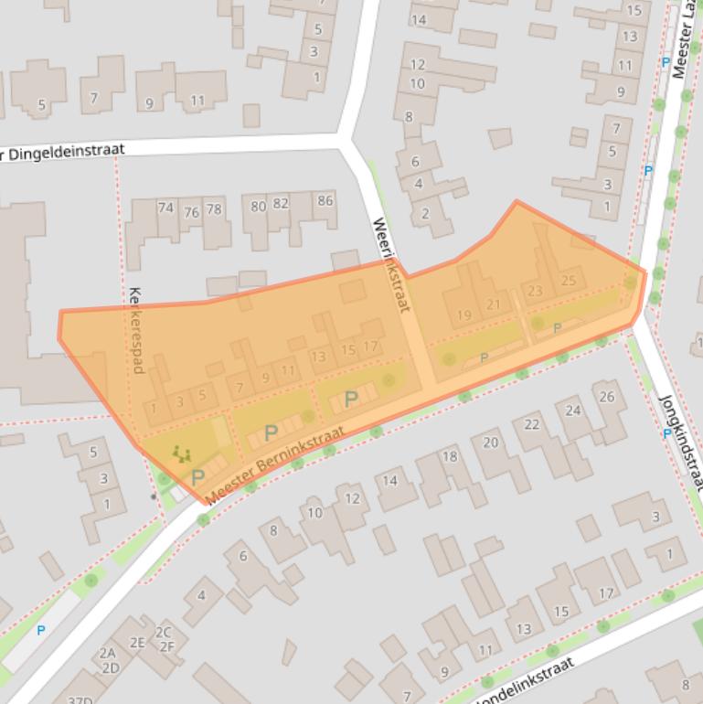 Kaart van postcodegebied 7591TM.