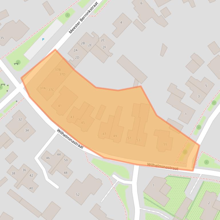 Kaart van postcodegebied 7591TP.