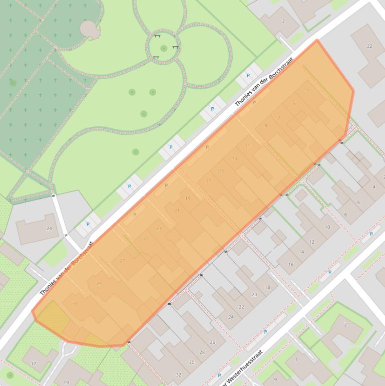 Kaart van postcodegebied 7591TT.