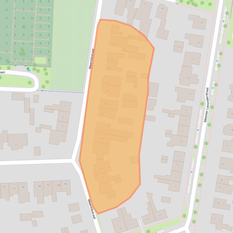 Kaart van postcodegebied 7591VN.