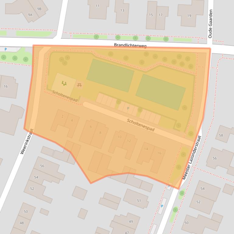 Kaart van postcodegebied 7591VR.