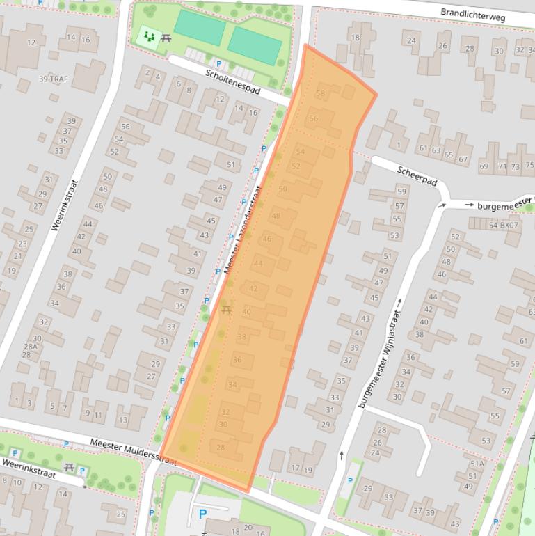 Kaart van postcodegebied 7591VS.