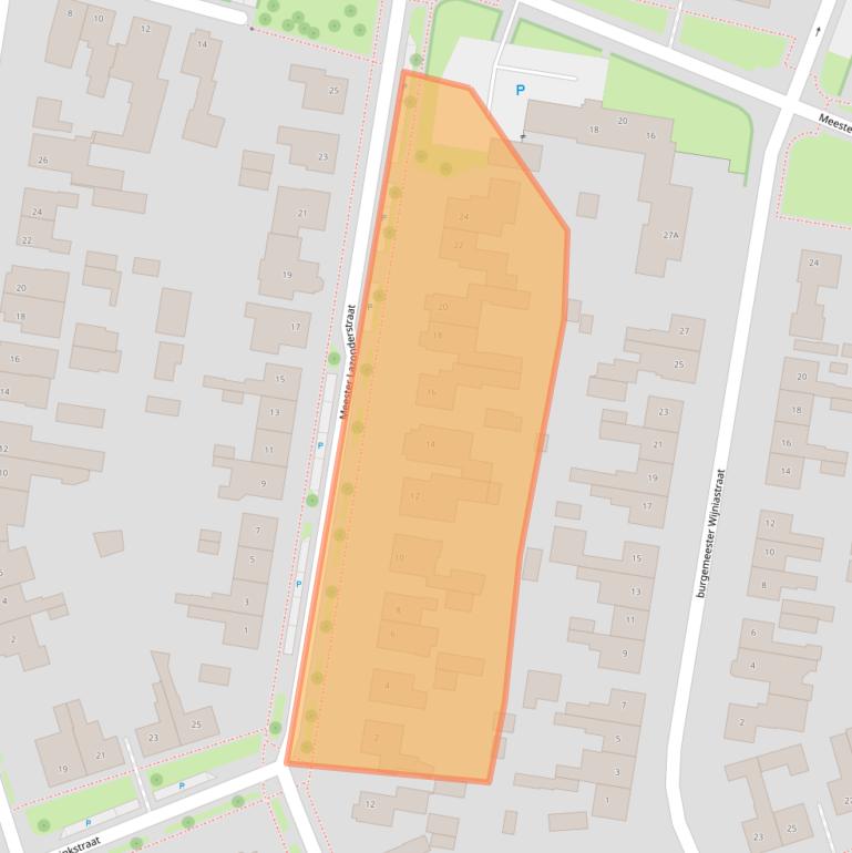 Kaart van postcodegebied 7591VT.